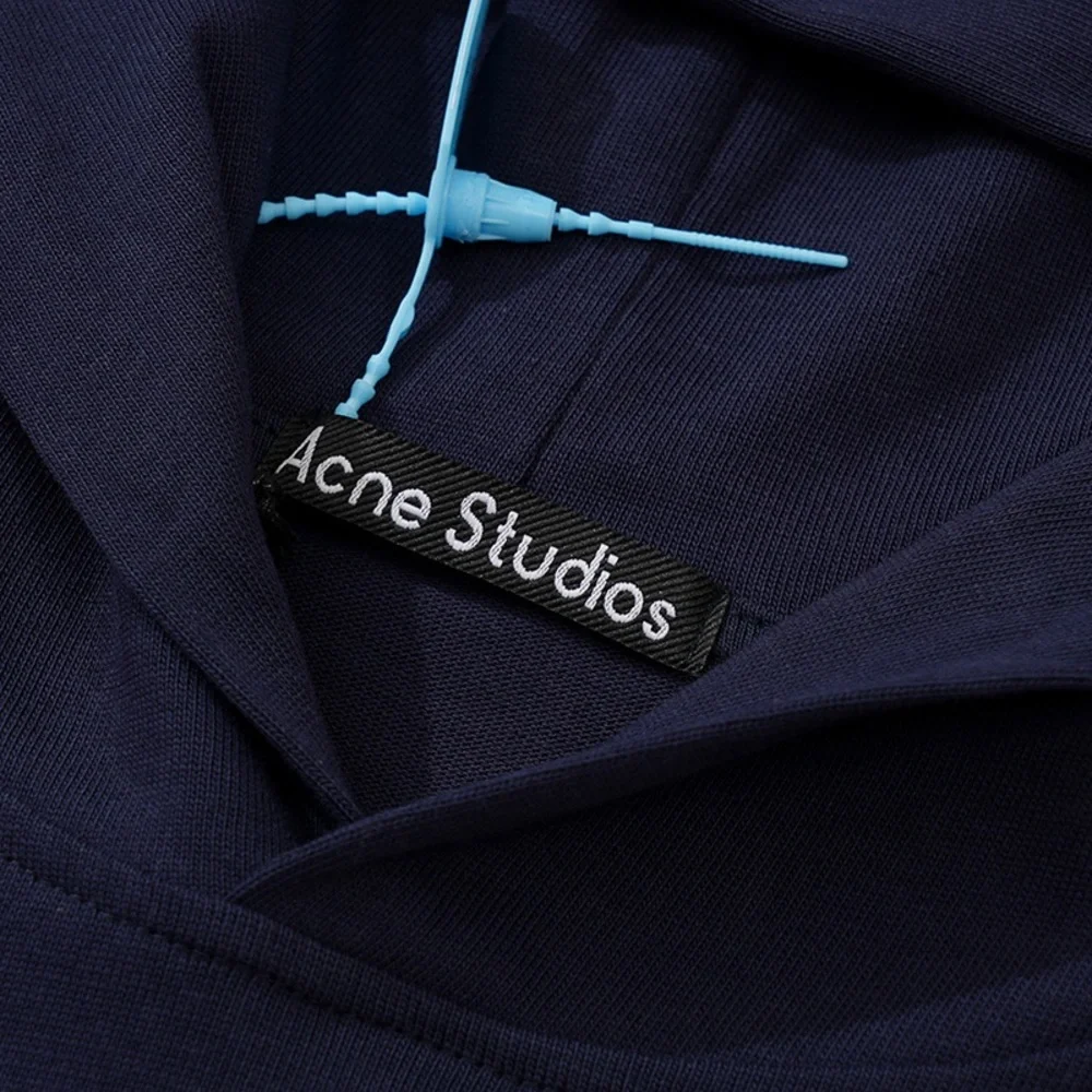 Acne Studios Logo-Appliquéd Printed Hoodie - Picture 5 of 12